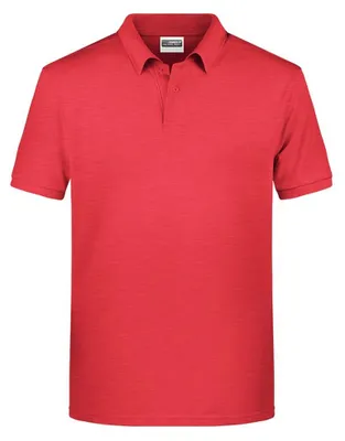 Produktbild von James and Nicholson - "Basic" Poloshirt für Herren LT3309 (M) (Rot)