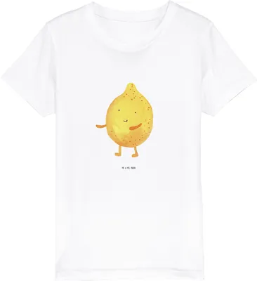 Produktbild von Mr. & Mrs. Panda Kleinkinder T-Shirt Beste Freunde Zitrone 9-11 Jahre (134/146) - Weiß - Geschenk, Lustige Sprüche, Kindershirt, Kinder Baumwollshirt, Kurzarm, Teenager