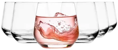 Cocktailgläser 310 ml, 6er Set, spülmaschinengeeignet, Glas