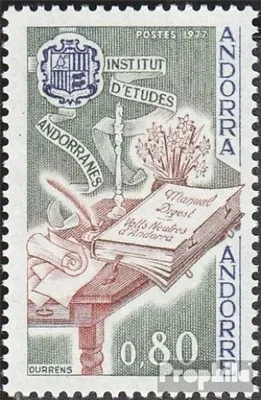 Produktbild von Briefmarken Andorra - Französische Post 1977 Mi 284 (kompl.Ausg.) postfrisch Kulturinstitut