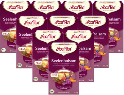 Produktbild von 10 x  YOGI TEA Seelenbalsam | 10 x 32,3g