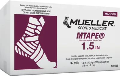 Produktbild von Mueller M-Tape : Verpackungseinheit : Bordeaux Farbe: Bordeaux Variante: Verpackungseinheit