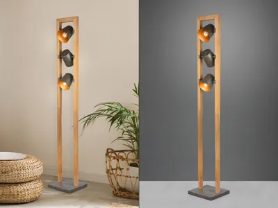 Immagine prodotto di BELL lampada da terra argento Trio 401900367