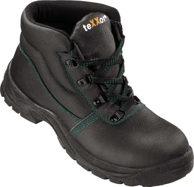 Bau-Schnürstiefel Leon S3, schwarz, 40 Arbeitsschuhe