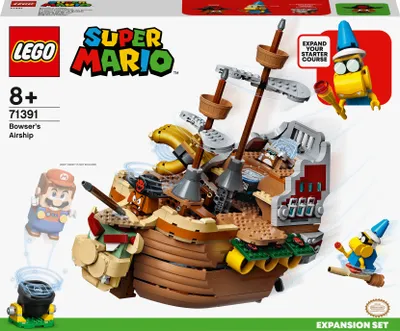 Image de LEGO 71391 Super Mario Le dirigeable de Bowser - Set d'extension avec 3 figurines