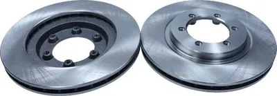 Produktbild von 2x MAXGEAR Bremsscheibe 19-2529 für DAEWOO KORANDO (KJ) für SSANGYONG MUSSO (FJ)