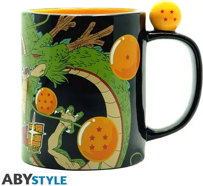 Produktbild von DRAGON BALL SUPER – Tasse mit 3D-Griff – Shenron und Drachenkugeln