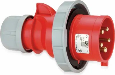 Zdjęcie produktu dla Wtyczka PCE CEE Shark, 32A, 5-stykowa, 400 V, IP67