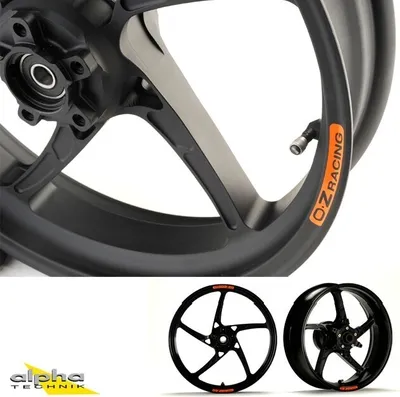 Produktbild von OZ Piega Felgen schwarz matt Panigale 1299 R H9