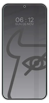 Produktbild von Bizon Glass Clear Shadow Privacy Panzerglas für Galaxy S25/S24, getönt