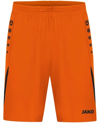 Image de JAKO Pantalon de sport femme Challenge, Couleur:orange fluo/noir, Taille:34-36