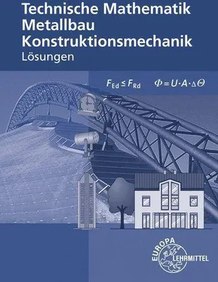 Produktbild von Lösungen zu 12121 und 11710 Technische Mathematik für Metallbauberufe