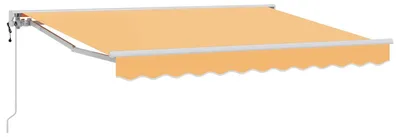 Image de Auvent électrique rétractable vidaXL, couleur sable, 4,5 × 3 m