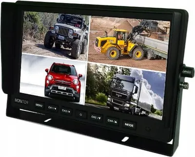 Image de 10 Zoll AHD LCD QUAD AUDIO Split-Monitor