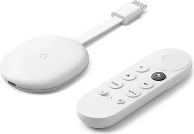 Produktbild von Google Chromecast, Full HD, Android, 1920 x 1080 Pixel, 1080p, 60 fps, High Dynamic Range 10 (HDR10), High Dynamic Range 10+ (HDR10 Plus), Hybrid Log-Gamma (HLG)