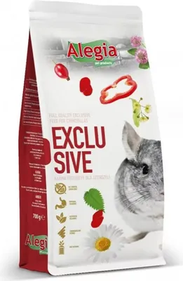 Produktbild von ALEGIA Exklusives Chinchillafutter 700g