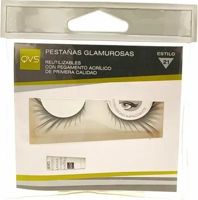 Produktbild von Falsche Wimpern QVS Glamour Estilo21