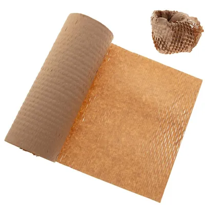 Produktbild von Wabenpapier Packpapier Rolle Verpackungspapier 70g/m² Polsterpapier für Versand - 40 cm x 50 m