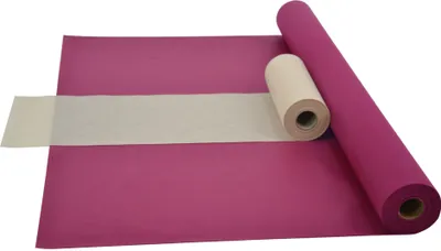 Produktbild von Sensalux Kombi-Set 1 Tischdeckenrolle 1m x 25m beere + Tischläufer 30cm creme