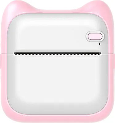 Produktbild von A8 tragbarer Drucker, Taschendrucker, Thermodrucker, Bluetooth-Verbindung, Rosa