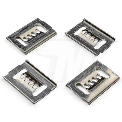 Produktbild von 10x Befestigungs Klammer Clip für Ford, Mazda Stoßstange | F32Z17C756S, GJ2150049