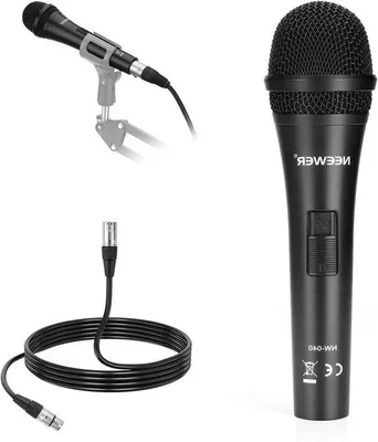 Immagine prodotto di Microfono dinamico professionale con connettore XLR