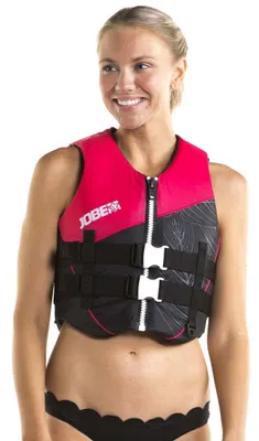 Produktbild von Jobe Nylon Vest Women Hot Pink Gr. M Weste Surfen Kiten Wasserski Jetski Wassersports Damen