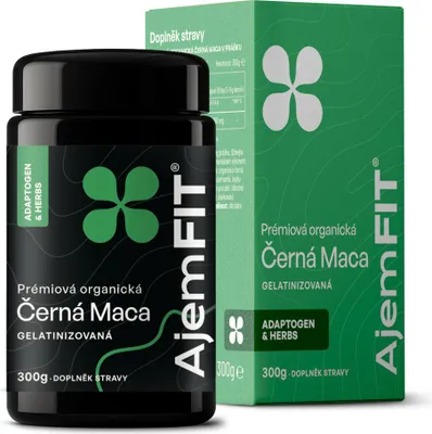 Produktbild von AjemFIT -Schwarzes-Maca-Pulver – 300 g
