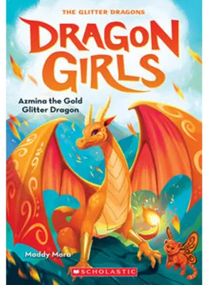 Produktbild von Azmina the Gold Glitter Dragon (Dragon Girls #1)