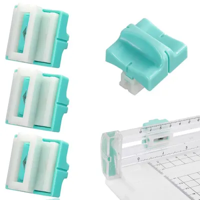 Imagen del producto de Juego de 4 cuchillas de repuesto para cortadoras de papel