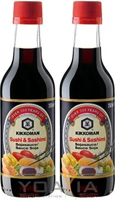 Immagine prodotto di KIKKOMAN Salsa di soia per sushi e sashimi 250ml confezione da 2 pz