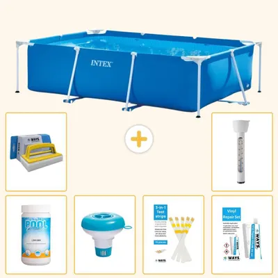 Zdjęcie produktu dla Prostokątny basen stelażowy - 300x200x75 cm - 7 elementów - model S21255