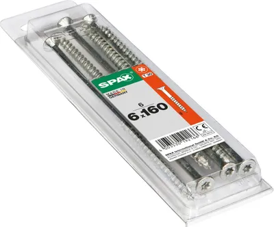 Produktbild von Spax Universalschrauben 6.0 x 160 mm TX 30 - 6 Stk.