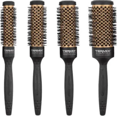 Obrázok produktu pre Sada hrebeňov/kartáčov Termix Black (4 ks)