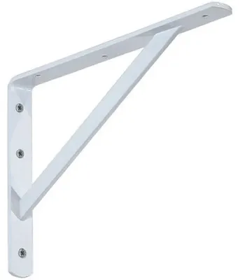 Image de Console pour charges lourdes 270X395 mm laqué aluminium blanc