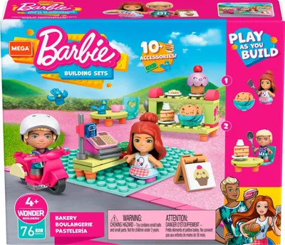 Produktbild von Mega Bloks Barbie Blöcke Süßwaren Mattel