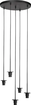 Image de Mexlite - suspension - HaloSwap - noir - métal - Ø 40cm - E27 - 4220ZW