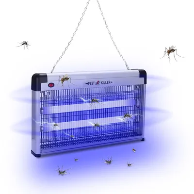 Obrázok produktu pre Jopassy elektrický zabijak hmyzu zabijak múch 40W UV svetlo lampa na komáre pasca na komáre
