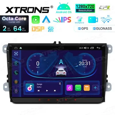 Obrázek produktu pro Xtrons IDS90MTVL, autorádio s Androidem pro vozy VW, Škoda, SEAT, 9palcový displej, navigace, 2/64 GB