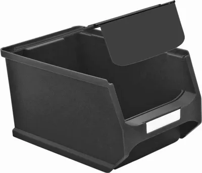 Produktbild von Staubdeckel 10x leitfähige Abdeckung für Sichtlagerbox 3.0 | HxBxT 0,25x14x20,8cm | ESD, Schmutzdeckel, Schutzdeckel, Sichtlagerbehälter, Sitchlagerkasten