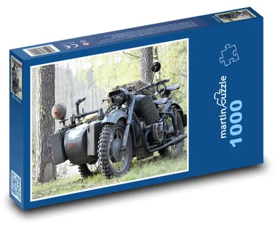 Obrázek produktu pro martinpuzzle - Puzzle 1000 - Motorka se sajdou
