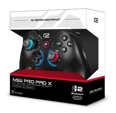 Produktbild von ready2gaming Nintendo Switch 2 Game Pro X 2 Black