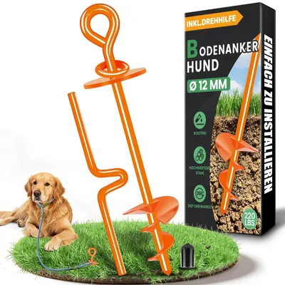 Produktbild von Hundebodenanker für Hunde bis 100 kg