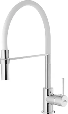 Produktbild von BADLAND Küchenarmatur Wasserhahn KAMELEON Küchenmischer für Küche in Weiß
