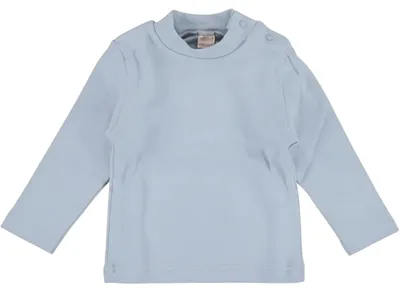 Productafbeelding van Ellepi kinderpolo met knoopsluiting, voor baby's, jongens en meisjes, gemaakt van 100% katoen, lange mouwen