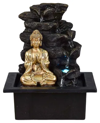 Productafbeelding van LED-fontein "Shira" in Boeddha-stijl