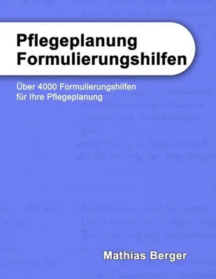 Immagine prodotto di Pflegeplanung Formulierungshilfen