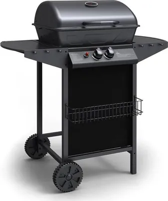 Produktbild von GLÜCKLICHES GRÜN Grill Gas KIMBERLEY, 2 Brenner