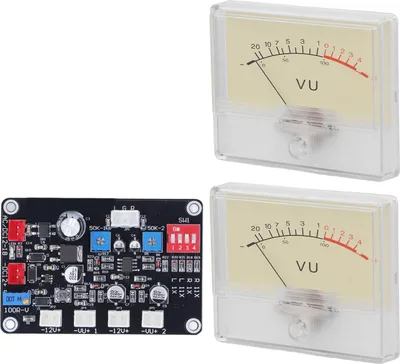 Image de Amplificateur de puissance de haute précision VU Meter Preamplifier Audio Level Meter with Driver Board