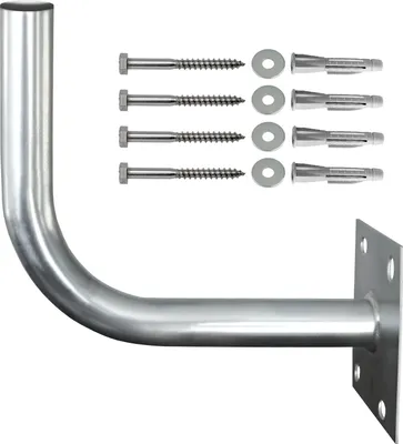 Produktbild von ARLI Sat Wandhalter Stahl 25 cm + Schrauben- & Dübelset